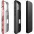 Autumn Red Geometric iPhone 16 Plus Impact Case
